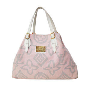 Louis Vuitton Taisienne Cabas Shoulder Tote Bag Pink